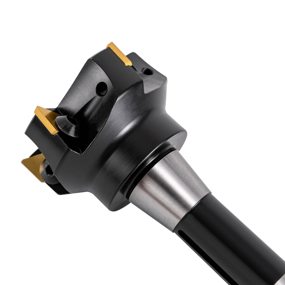 Indexable End Mill R8 Shank Milling Cutter With Blade 3