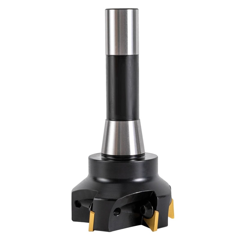 Indexable End Mill R8 Shank Milling Cutter With Blade 10