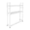 Premium 2 Tier Desktop Organizer Shelf Computer Desk Shelf For Home Office Storage 1