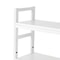 Premium 2 Tier Desktop Organizer Shelf Computer Desk Shelf For Home Office Storage 6