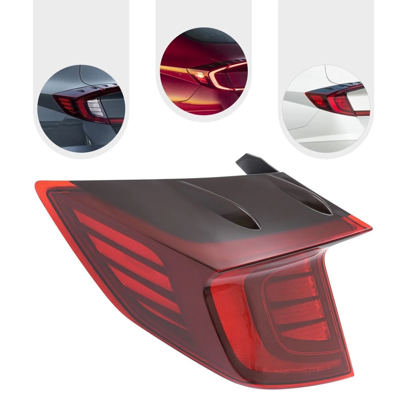 Hyundai Sonata Left LED Tail Light Assembly Driver Side Rear Lamp 6