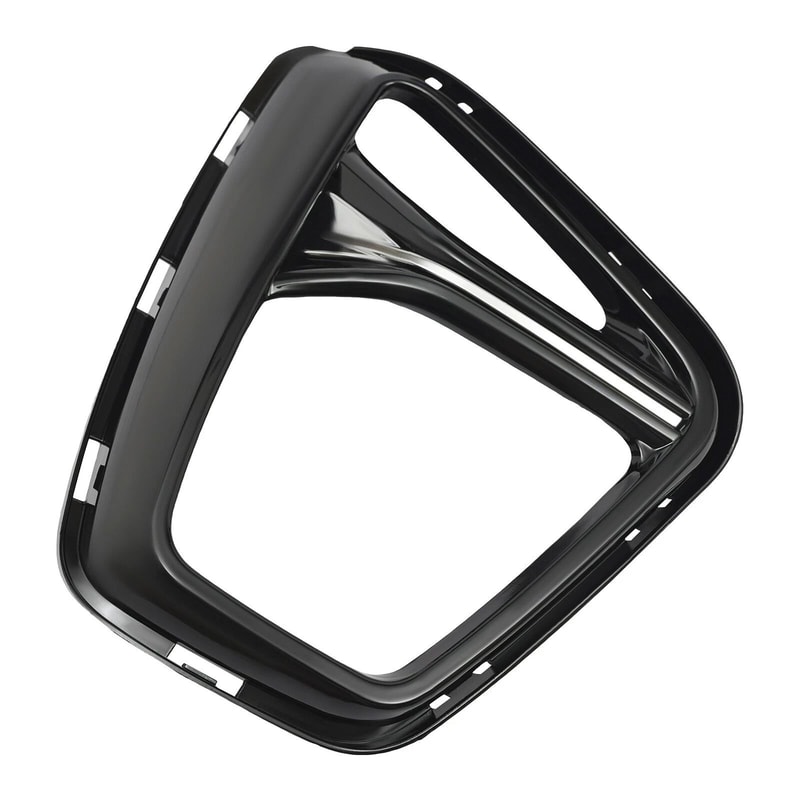 Drive Side Headlight Bezel Black Chevy Blazer Premier OEM Trim Replacement 4