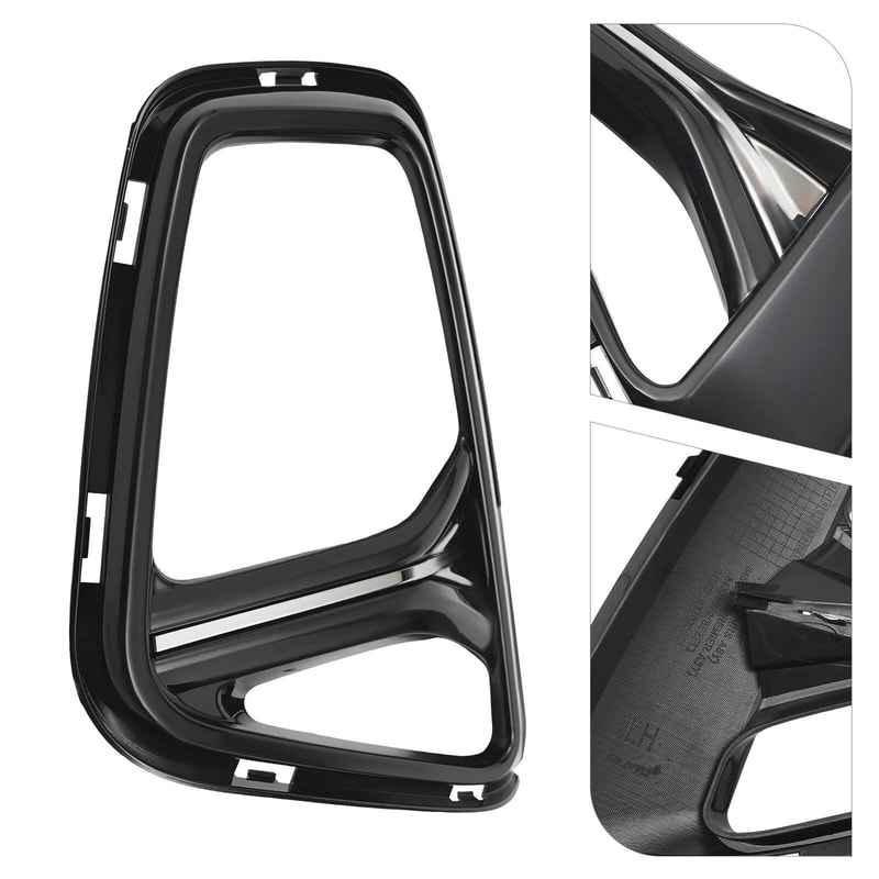 Drive Side Headlight Bezel Black Chevy Blazer Premier OEM Trim Replacement 12