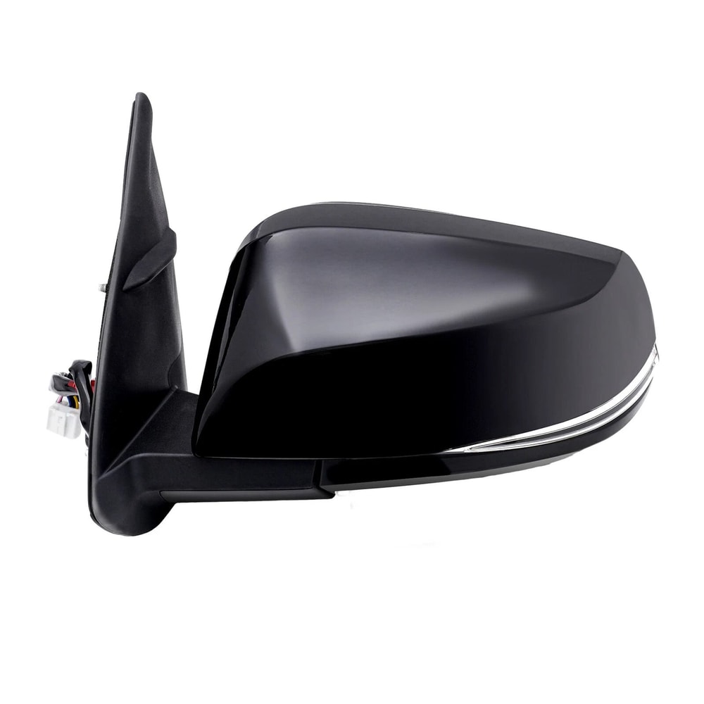 Toyota Tacoma Mirror Replacement Heated Turn Signal Left Driver Side Cap With Blind Spot PTM Fit 11