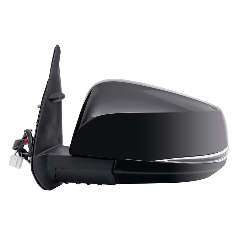 Toyota Tacoma Mirror Replacement Heated Turn Signal Left Driver Side Cap With Blind Spot PTM Fit 6