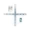 6 Head Modern LED Chandelier Black Acrylic Pendant Ceiling Light Fixture 3
