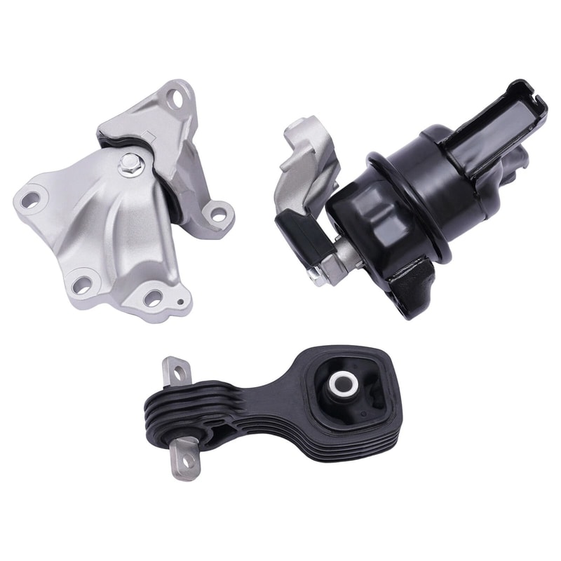 Honda Civic Engine Motor Mount Kit With Torque Rod And Trans Mount 3