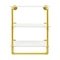 Industrial Pipe Clothing Rack Wall Mounted Clothes Rack With Shelves 11