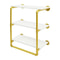 Industrial Pipe Clothing Rack Wall Mounted Clothes Rack With Shelves 13