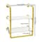 Industrial Pipe Clothing Rack Wall Mounted Clothes Rack With Shelves 16