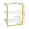 Industrial Pipe Clothing Rack Wall Mounted Clothes Rack With Shelves 16