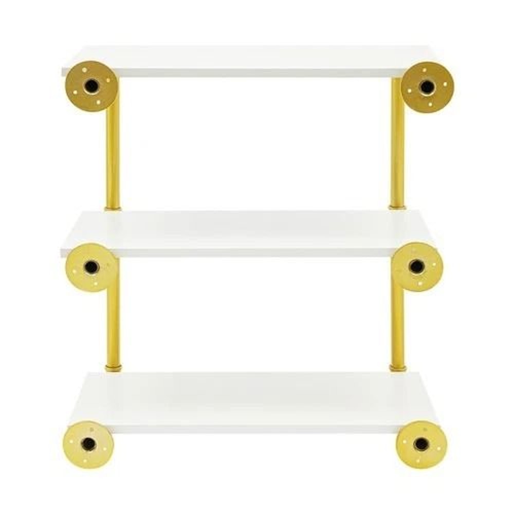 Industrial Pipe Clothing Rack Wall Mounted Clothes Rack With Shelves 5