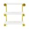 Industrial Pipe Clothing Rack Wall Mounted Clothes Rack With Shelves 5