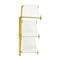 Industrial Pipe Clothing Rack Wall Mounted Clothes Rack With Shelves 6