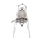 Vintage Stainless Steel Manual Popcorn Maker Hand Crank Home Popper 6