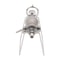Vintage Stainless Steel Manual Popcorn Maker Hand Crank Home Popper 6