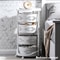 4 Tier Rotating Fruit Basket And Kitchen Organizer For Produce Snacks And Vegetables 0