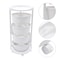 4 Tier Rotating Fruit Basket And Kitchen Organizer For Produce Snacks And Vegetables 2