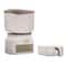 Premium Large Capacity Rice Dispenser Grain Storage Container Space Saving Kitchen Organizer With 12
