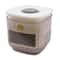 Premium Large Capacity Rice Dispenser Grain Storage Container Space Saving Kitchen Organizer With 5