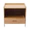 Modern Bedside Table With Drawer Storage Nightstand Space Saving End Table 1