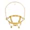 Gold Round Chafing Dish With Hanging Lid Buffet Food Warmer 2