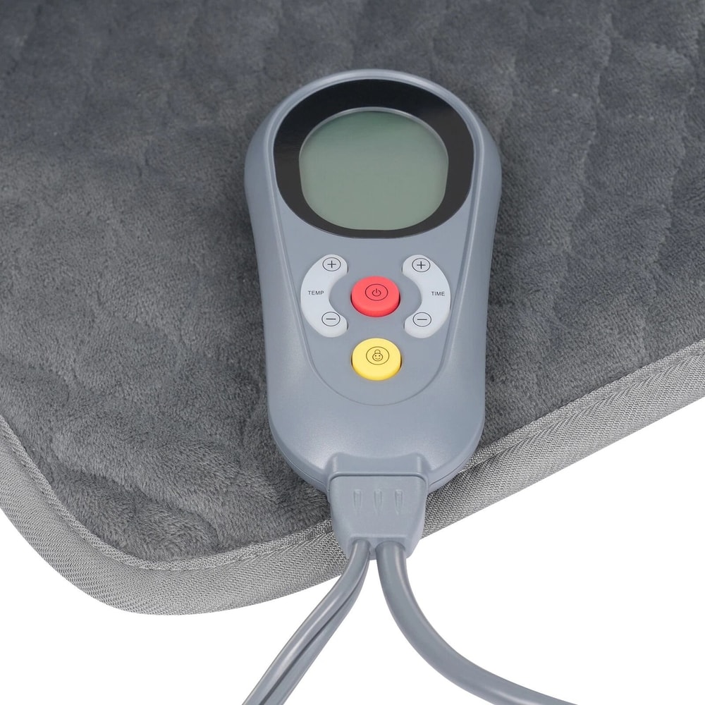 Large Electric Pain Relief Heating Pad For Back Cramps With Adjustable Heat Settings 14