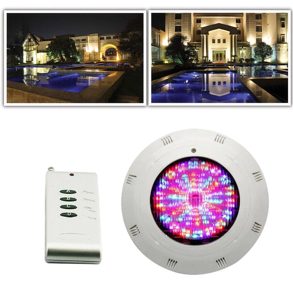 Premium Underwater Pool Light RGB LED Waterproof HighBrightness RGB Pool Lights 5