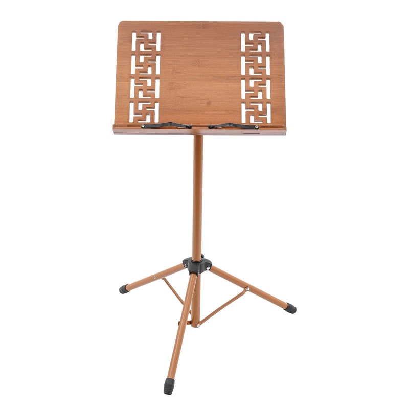 Portable Music Stand Professional Sheet Music Score Rack For Practice And Performance 6