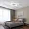 Modern Geometric LED Ceiling Light Dimmable Flush Mount Ceiling Light For Living Room Bedroom 1