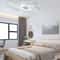 Modern Geometric LED Ceiling Light Dimmable Flush Mount Ceiling Light For Living Room Bedroom 0