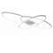 Modern Geometric LED Ceiling Light Dimmable Flush Mount Ceiling Light For Living Room Bedroom 4