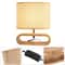 Modern Bedside Table Lamp Compact Nightstand Light Small Desk Lamp For Bedroom Living Room 1
