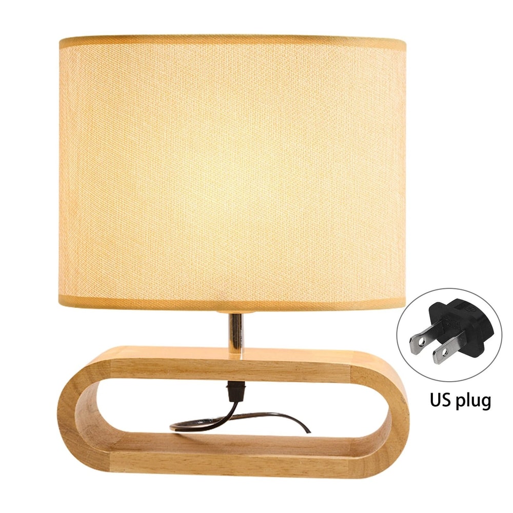 Modern Bedside Table Lamp Compact Nightstand Light Small Desk Lamp For Bedroom Living Room 2