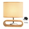 Modern Bedside Table Lamp Compact Nightstand Light Small Desk Lamp For Bedroom Living Room 2