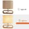 Modern Bedside Table Lamp Compact Nightstand Light Small Desk Lamp For Bedroom Living Room 3