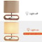 Modern Bedside Table Lamp Compact Nightstand Light Small Desk Lamp For Bedroom Living Room 3