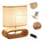 Modern Bedside Table Lamp Compact Nightstand Light Small Desk Lamp For Bedroom Living Room 6