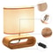 Modern Bedside Table Lamp Compact Nightstand Light Small Desk Lamp For Bedroom Living Room 6