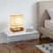 Modern Bedside Table Lamp Compact Nightstand Light Small Desk Lamp For Bedroom Living Room 11