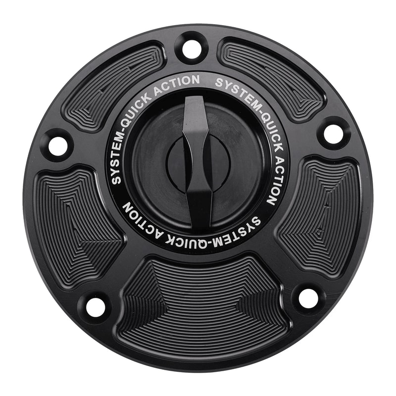 Performance CNC Keyless Fuel Gas Cap For Yamaha R1 R6 R3 Aftermarket Fuel Tank Cap 0
