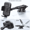 Universal Car Phone Mount 360 Rotating Phone Holder For Dashboard Windshield Air Vent 7