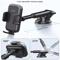 Universal Car Phone Mount 360 Rotating Phone Holder For Dashboard Windshield Air Vent 7