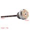 Premium Oil Dipstick Cap Plug Replacement For Harley Softail Silver 9