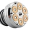 Premium Oil Dipstick Cap Plug Replacement For Harley Softail Silver 4