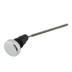 harley dyna oil dipstick tank cap plug silver