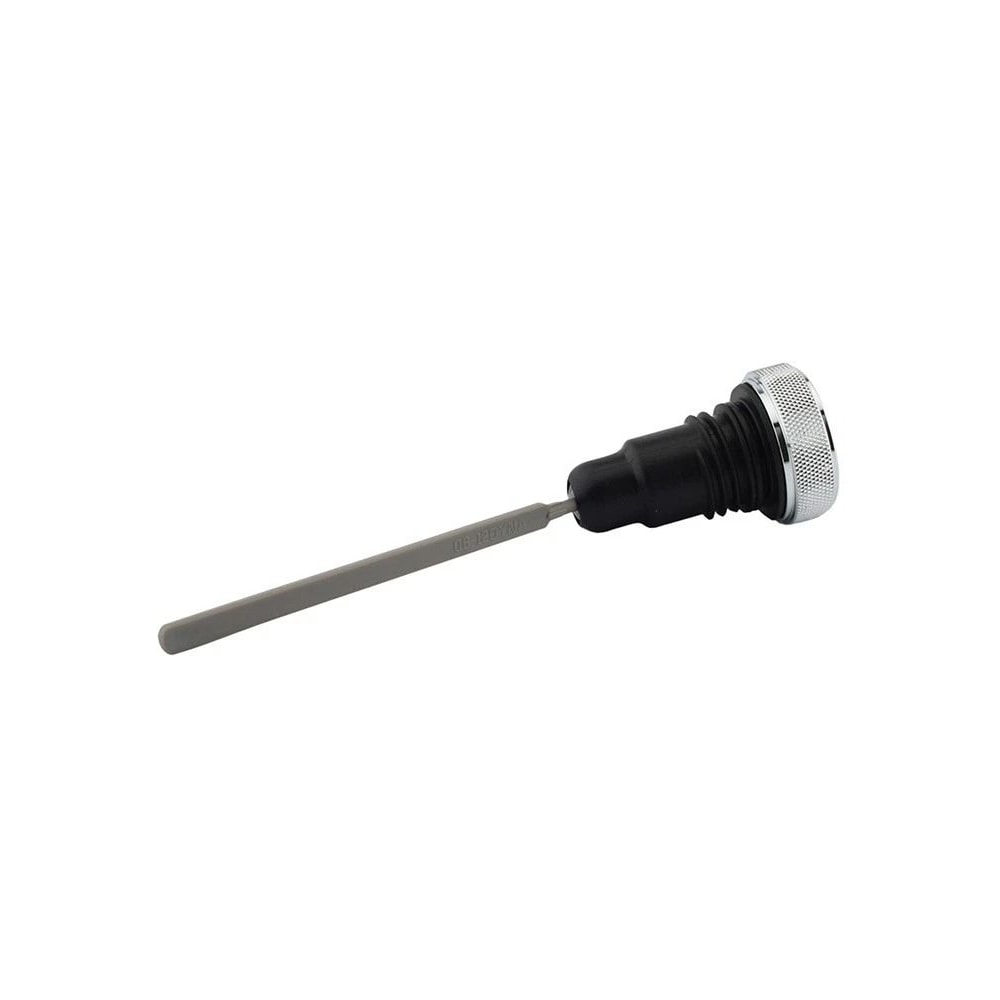 Harley Dyna Oil Dipstick Tank Cap Plug Silver 3