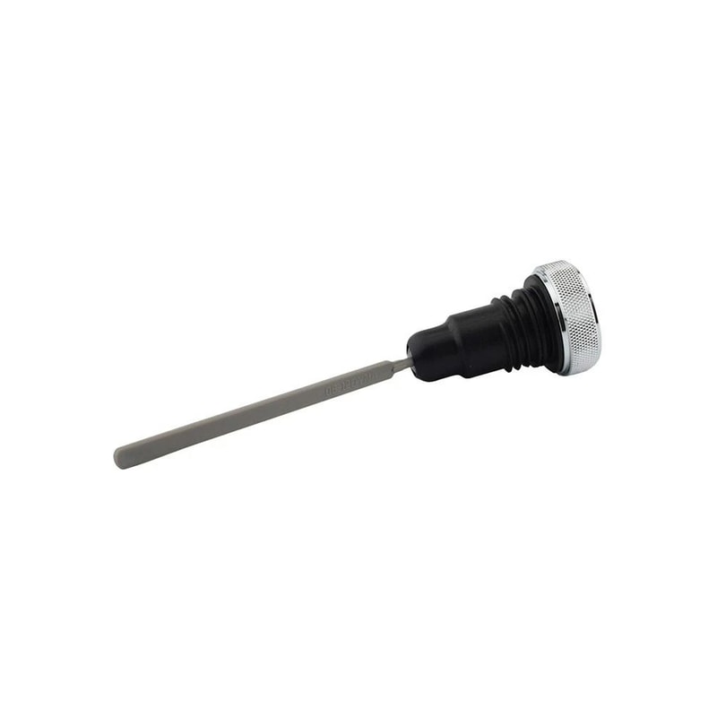 Harley Dyna Oil Dipstick Tank Cap Plug Silver 3