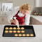 Commercial Nonstick Aluminum Baking Sheet Pan Deep Edge Cookie Roasting Tray 10