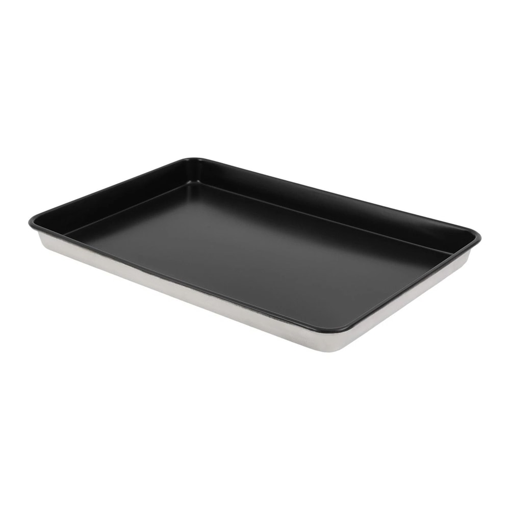 Commercial Nonstick Aluminum Baking Sheet Pan Deep Edge Cookie Roasting Tray 4